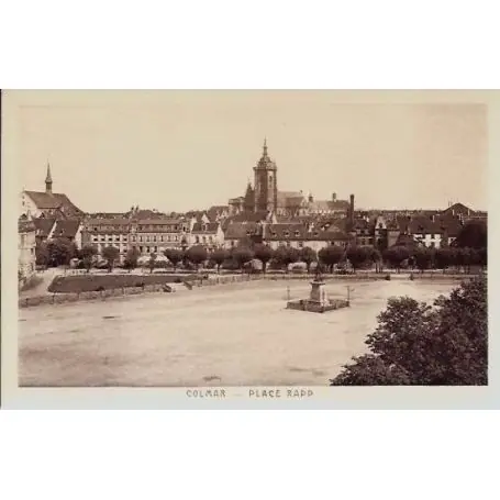 Carte postale 68 - Colmar - Place Rapp Meilleure Vente