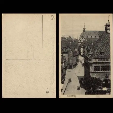 Carte postale 68 - Colmar - Vue d'une rue Offre Exclusive