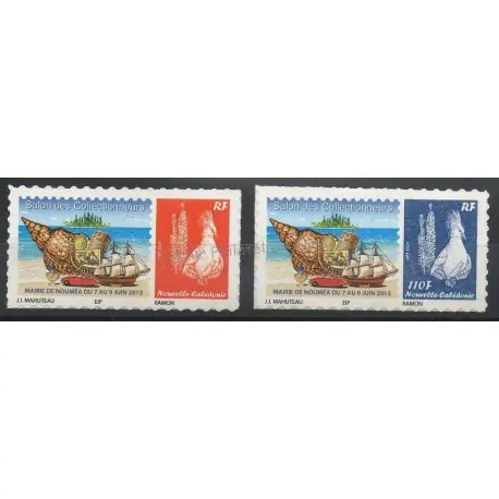 Marque Nouvelle-Calédonie - Poste - 2013- No 1174A/1174B