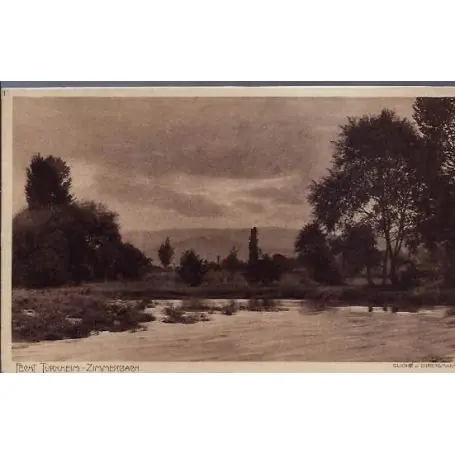 Affaire À Saisir Carte postale 68 - Fecht Turkheim - Zimmerbach - vue d'un lac - Non voyage - Dos divise
