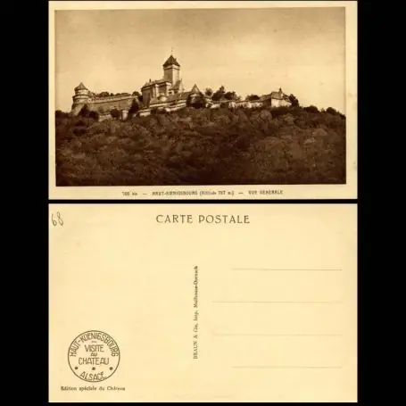 Seulement Aujourd’hui Carte postale 68 - Haut-Koenigsbourg - Vue generale