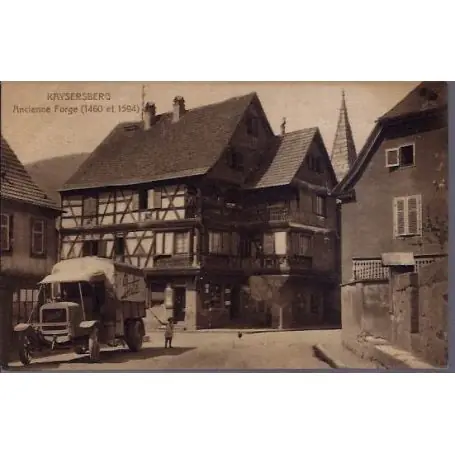 Carte postale 68 - Kaysersberg - Ancienne forge ( 1460-1594) Non voyage - Dos divise Vente Directe