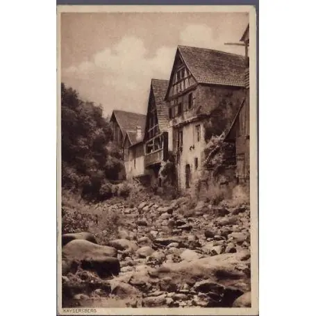 Populaire Carte postale 68 - Kaysersberg - maisons anciennes - Non voyage - Non divise