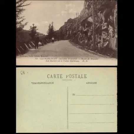 Produit De Marque Carte postale 68 - La Schlucht - Route de Munster