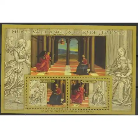 Vatican - 2005 - No BF28 - Peinture Authentique