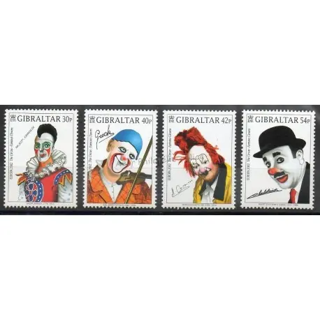 Meilleur Choix Gibraltar - 2002- No 1003/1006 - Cirque