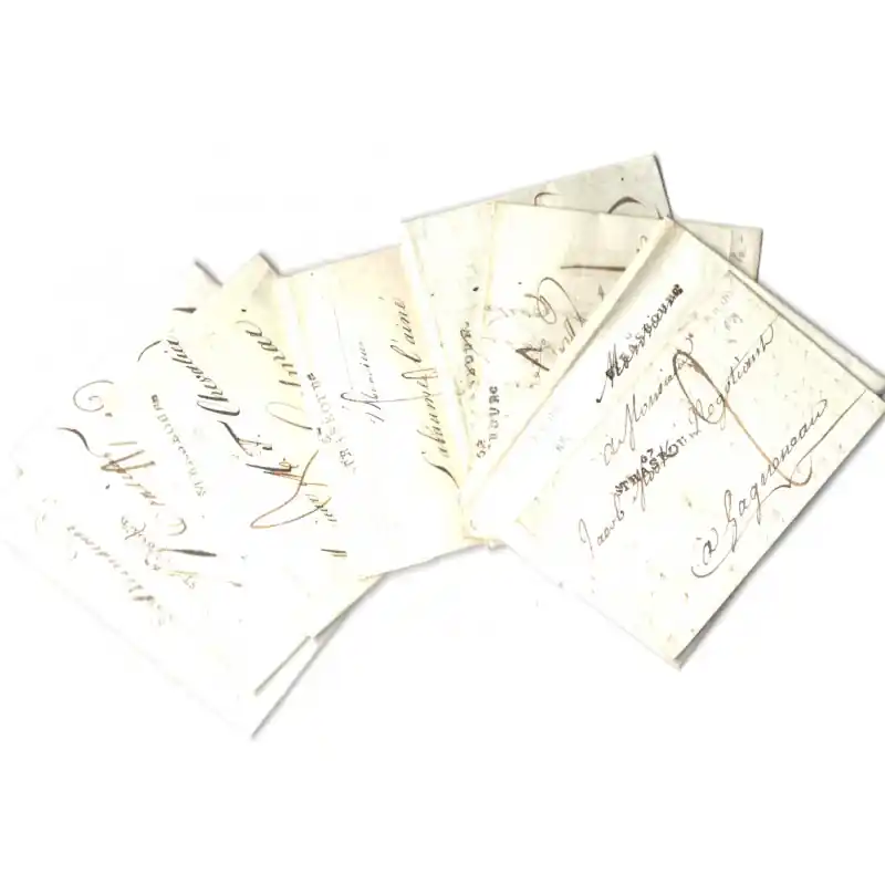 Livraison Express Marque postale 67 Strasbourg N°29 sur 8 plis entre 1806-1812.