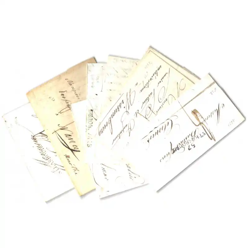 Acheter Direct Marque postale 67 Strasbourg N°32 sur 8 plis entre 1816-1829.