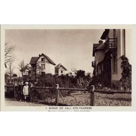 Must-Have Carte postale 68 - Mines de Kali Ste Therese - Maisons d'employes - Mine Rodolphe - Edition