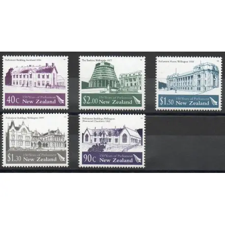 Nouvelle-Zélande - 2004- No 2067/2071 - Monuments Dernière Chance