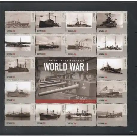 Acheter Direct Timbres - Thème bateaux - Guyana - 2015- No 6601/6616