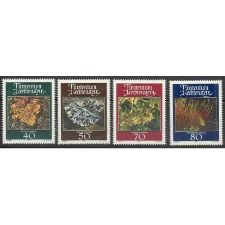 Prix Cassé Liechtenstein - 1981 - No 717/720 - Flore