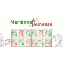 Solde Timbre de collection France - 4774AA - Haut de Feuille