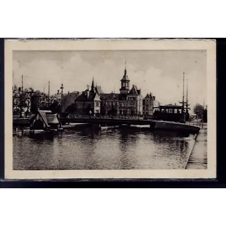 Carte postale 68 - Mulhouse - Poste et Canal - Voyage - Dos divise Acheter Direct