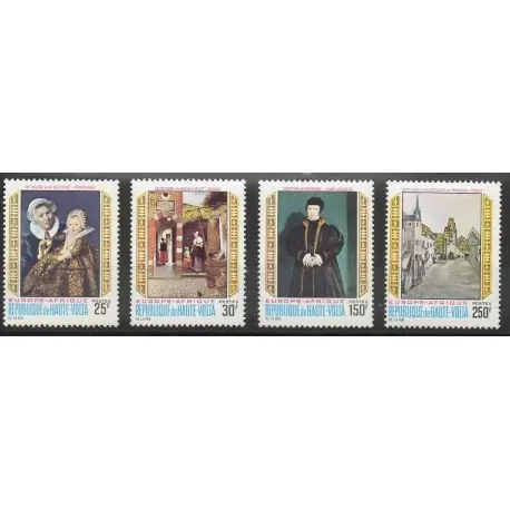 Haute-Volta - 1970- No 225/228 - Peinture Garantie Incluse