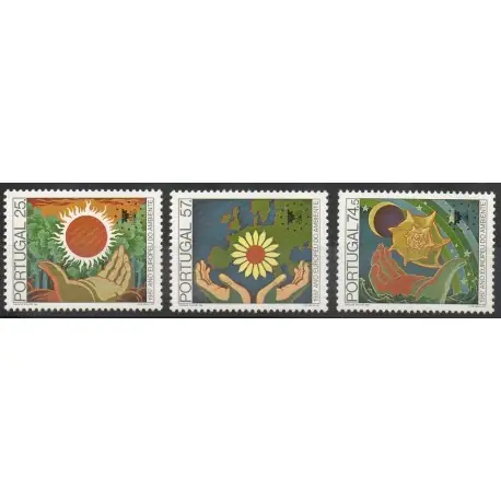 Portugal - 1987- No 1694/1696 - Europe Prix Cassé