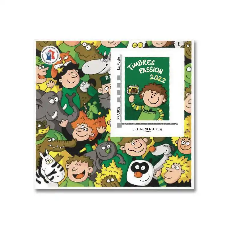 Produit De Marque Bloc FFAP N°21 Moulins 2022 autoadhésif.