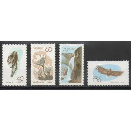 Meilleure Vente Norvège - 1970- No 558/561 - Environnement
