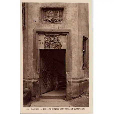 Livraison Gratuite Carte postale 68 - Riquewihr - Porte du chateau des princes