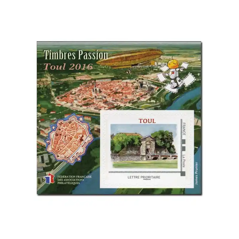 Paiement Sécurisé Bloc FFAP N°12 Toul autoadhésif.