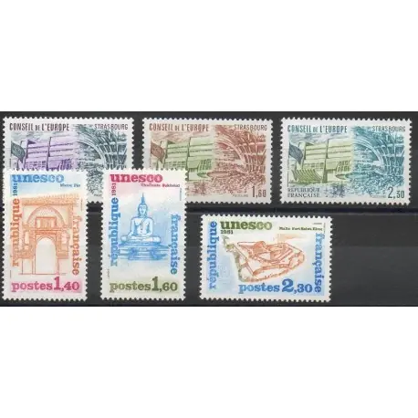 Meilleur Prix France - Timbres de service - 1981 - No 65/70