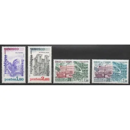 Vente Directe France - Timbres de service - 1982 - No 71/74