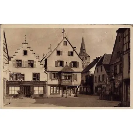Nouvel Arrivage Carte postale 68 - Turckheim - ( Haut-Rhin) - Place Turenne - Non voyage - Dos divise