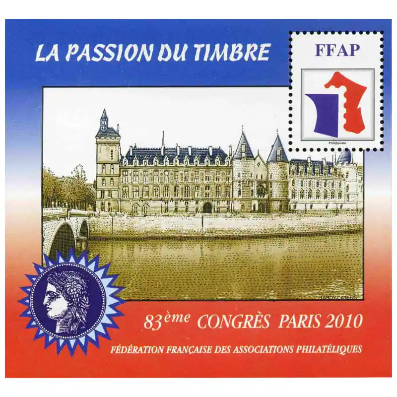 Bloc FFAP N°4 Paris La Conciergerie neuf**. Certifié