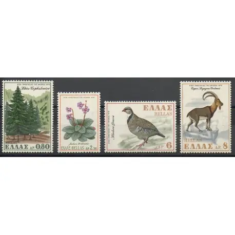 Gros Lot Grèce - 1970- No 1027/1030 - Environnement