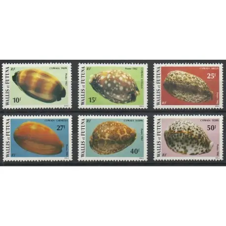 Wallis et Futuna - 1982- No 291/296 - Coquillages Offre Exclusive