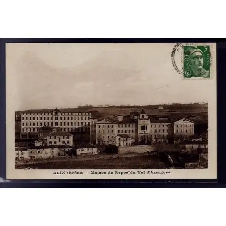 Top Vente Carte postale 69 - Alix - Maison de repos du Val d' Azergues - Voyage - Dos divise