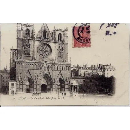 Petit Prix Carte postale 69 - La cathedrale Saint-Jean
