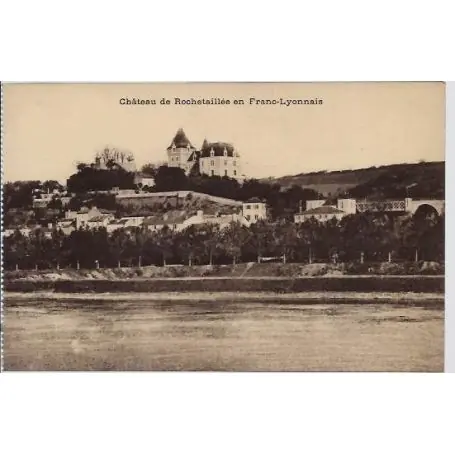 Jusqu’à Épuisement Des Stocks Carte postale 69 - Lyon - Chateau de rochetaillee en Franc-Lyonnais - Non voyage - Dos divis