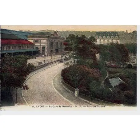 Carte postale 69 - Lyon - La gare de Perrache Nouveauté