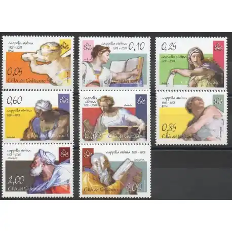 Vatican - 2008- No 1456/1463 - Religion Exclusif