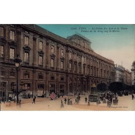 Prix Cassé Carte postale 69 - Lyon - Palais des Arts et le musee