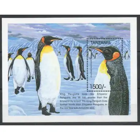 Petit Prix Tanzanie - 1999- No BF 435 - Polaire