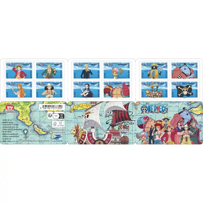 Petit Prix Timbres autoadhésifs de France N°2564-2575, One Piece.