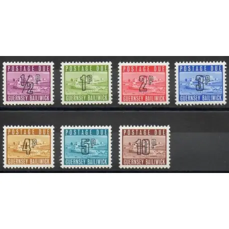 Guernesey - 1971 - No T8/T14 Expédié Aujourd’hui