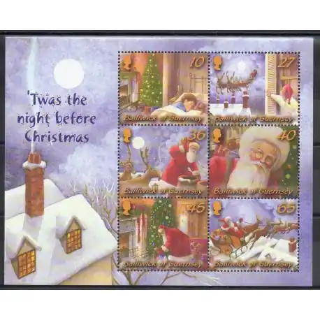 Guernesey - 2003- No BF 52 - Noël Commander Maintenant