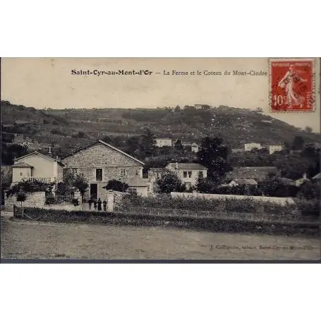 Promotion Saisonnière Carte postale 69 - St-Cyr-au-Mont-d'Or-Ferme et coteau Mt Cindre