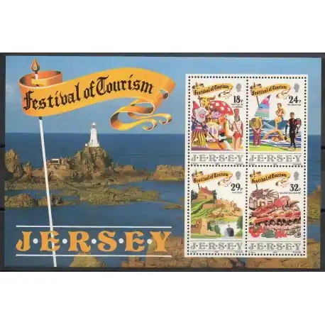 Jersey - 1990- No BF 5 - Phares Jusqu’à Épuisement Des Stocks