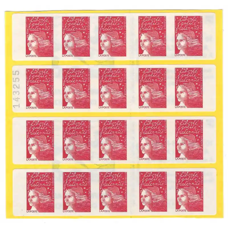 Prix Réduit Carnet de 10 timbres Marianne de Luquet N°3085a-C3a.