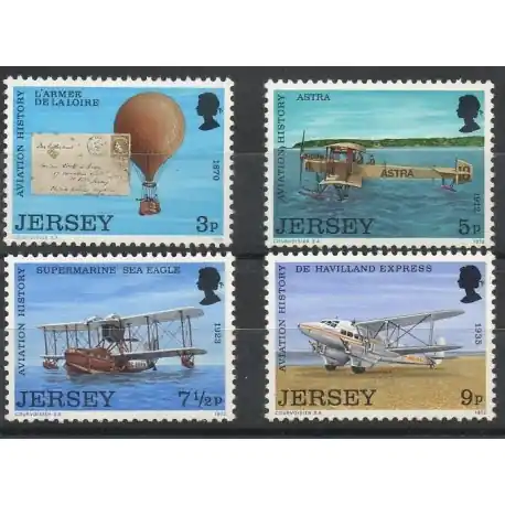 Top Vente Jersey - 1973- No 75/78 - Ballons - dirigeables