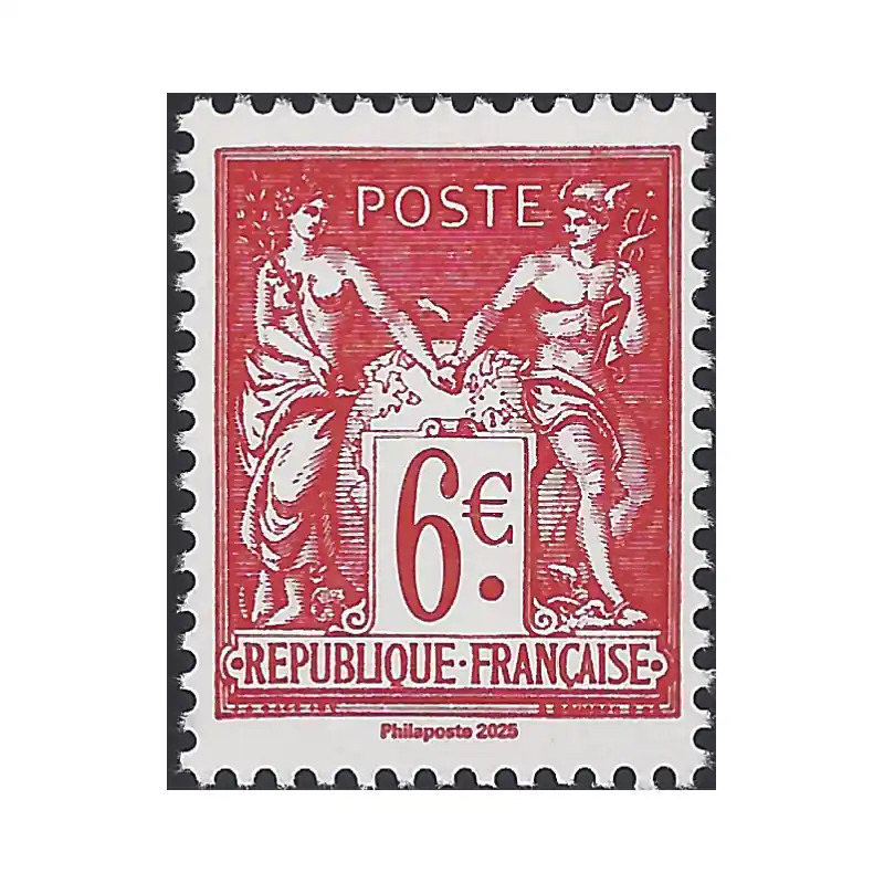 Top Vente Sage timbre issu de feuillet Centenaire Expo Internationale Salon Paris 2025 neuf**.