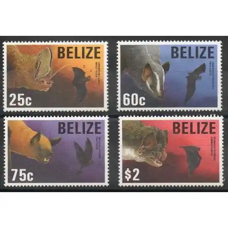 Belize - 1994- No 1014/1017 - Animaux Livraison Gratuite