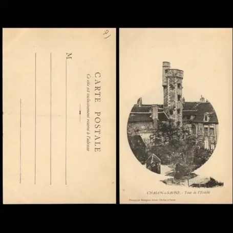 Populaire Carte postale 71 - Chalons sur Saone - La tour de l'Eveche