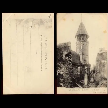 Artisanat Carte postale 71 - Chalons sur Saone - Le Beffroi