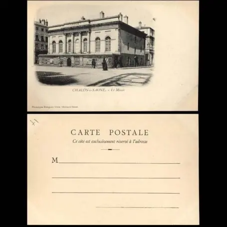 Carte postale 71 - Chalons sur Saone - Le Musee Solde