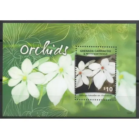 Grenade - 2015- No BF 682 - orchidées Quantité Limitée